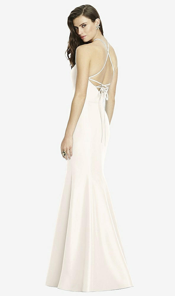 Back View - Ivory Dessy Bridesmaid Dress 2996