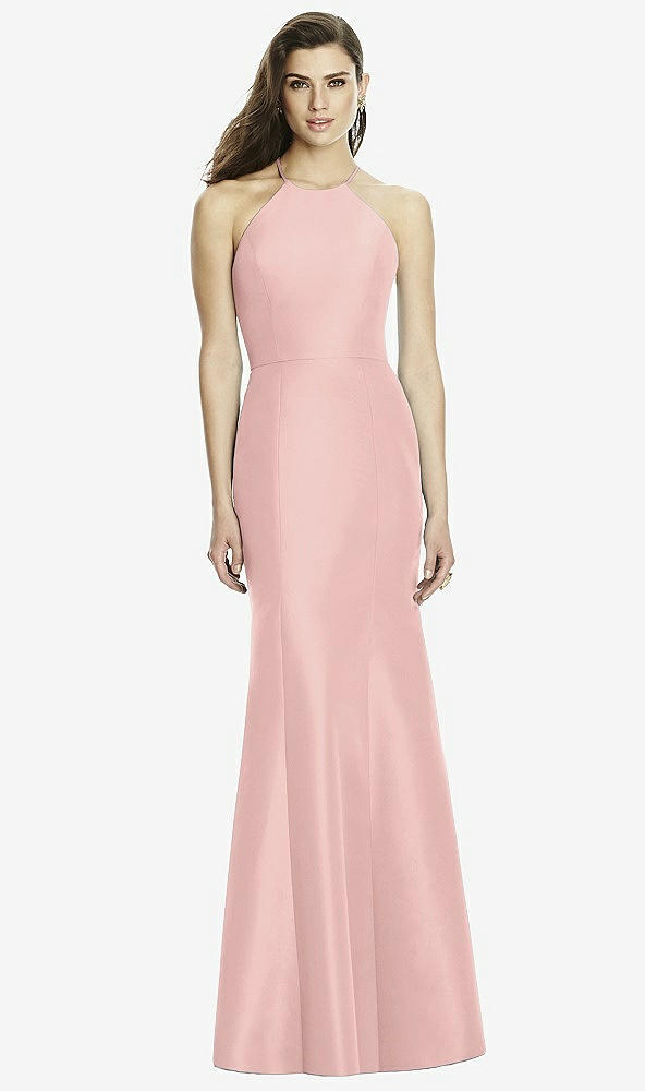 Front View - Rose - PANTONE Rose Quartz Dessy Bridesmaid Dress 2996