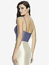 Rear View Thumbnail - French Blue Dessy Bridesmaid Top T2979