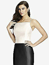 Front View Thumbnail - Ivory Dessy Bridesmaid Top T2979