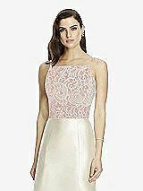 Front View Thumbnail - Ginger & Oyster Dessy Bridesmaid Top T2982
