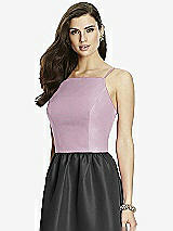 Front View Thumbnail - Suede Rose Dessy Bridesmaid Top T2985