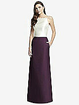Front View Thumbnail - Aubergine Dessy Bridesmaid Skirt S2986