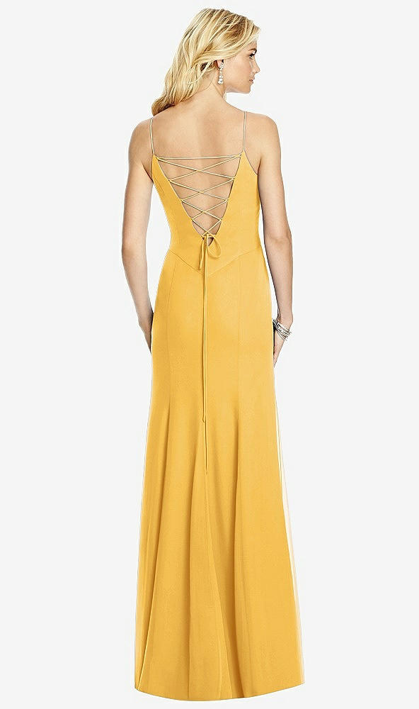 Front View - NYC Yellow After Six Bridesmaid Dress 6759