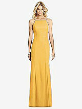 Rear View Thumbnail - NYC Yellow After Six Bridesmaid Dress 6759