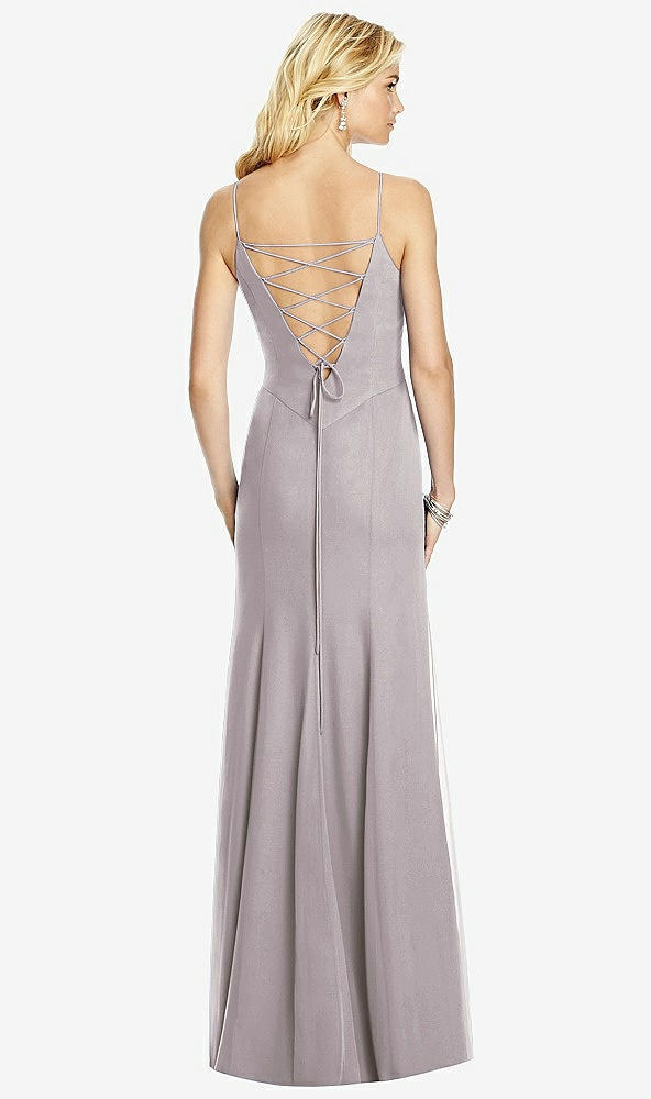 Front View - Cashmere Gray After Six Bridesmaid Dress 6759