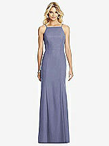Rear View Thumbnail - French Blue After Six Bridesmaid Dress 6759