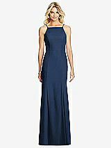 Rear View Thumbnail - Midnight Navy After Six Bridesmaid Dress 6759