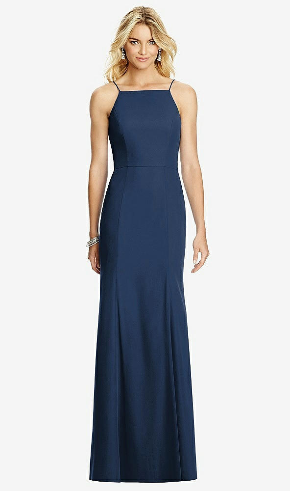 Back View - Midnight Navy After Six Bridesmaid Dress 6759