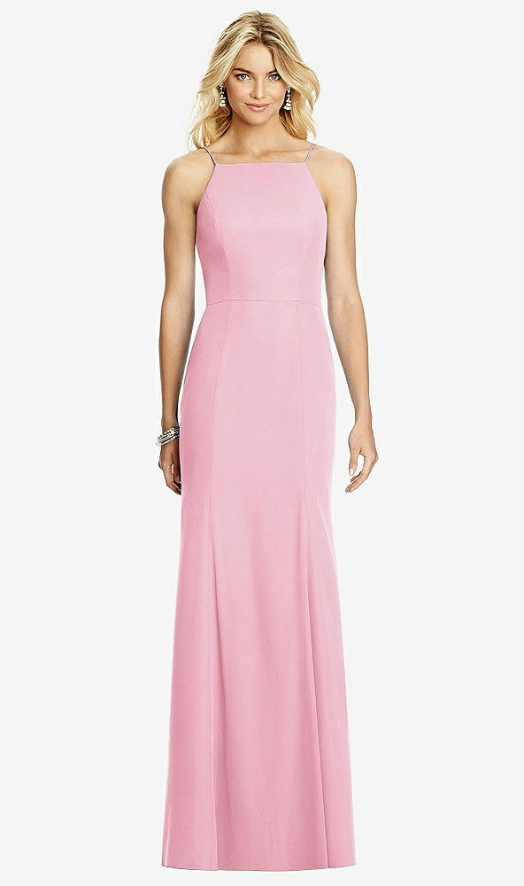 Back View - Peony Pink After Six Bridesmaid Dress 6759