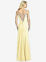 Front View Thumbnail - Pale Yellow After Six Bridesmaid Dress 6759