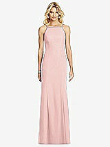 Rear View Thumbnail - Rose - PANTONE Rose Quartz After Six Bridesmaid Dress 6759