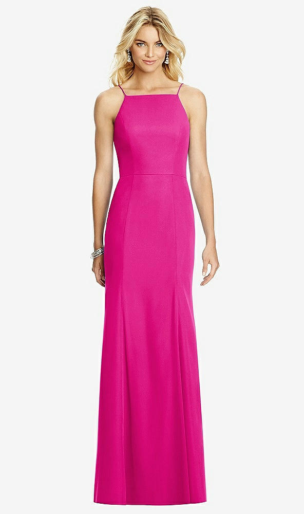 Back View - Think Pink After Six Bridesmaid Dress 6759