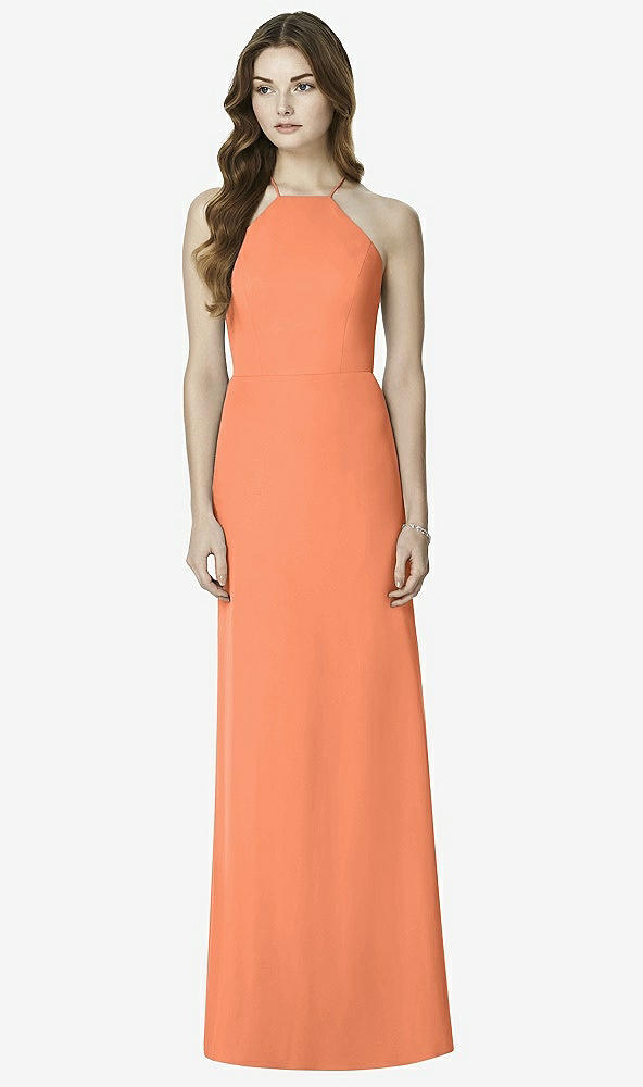 Front View - Sweet Melon After Six Bridesmaid Dress 6762
