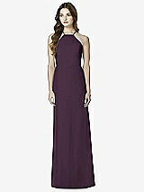 Front View Thumbnail - Aubergine After Six Bridesmaid Dress 6762