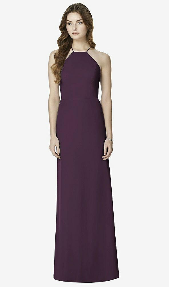 Front View - Aubergine After Six Bridesmaid Dress 6762