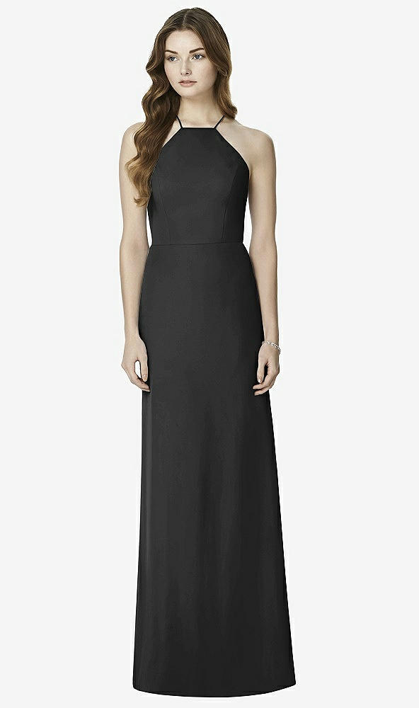Front View - Black After Six Bridesmaid Dress 6762