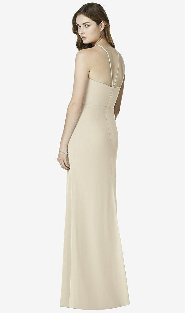 Back View - Champagne After Six Bridesmaid Dress 6762