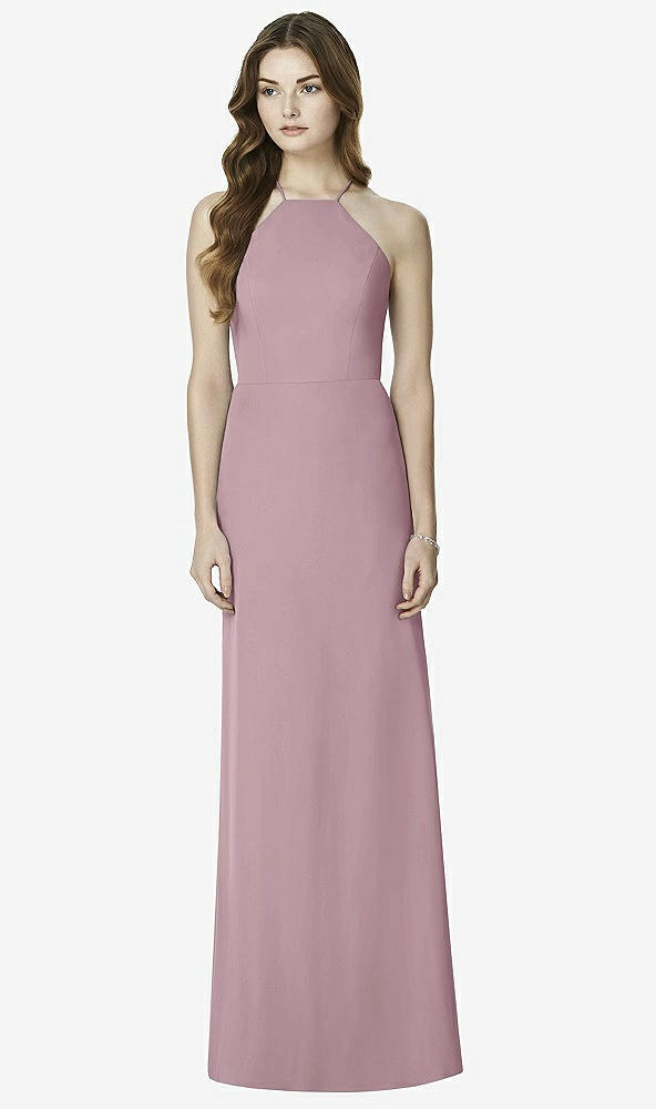 Front View - Dusty Rose After Six Bridesmaid Dress 6762