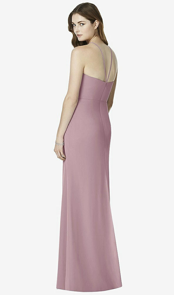 Back View - Dusty Rose After Six Bridesmaid Dress 6762