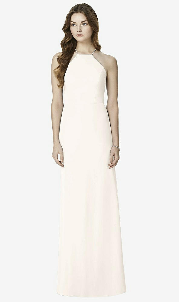 Front View - Ivory After Six Bridesmaid Dress 6762