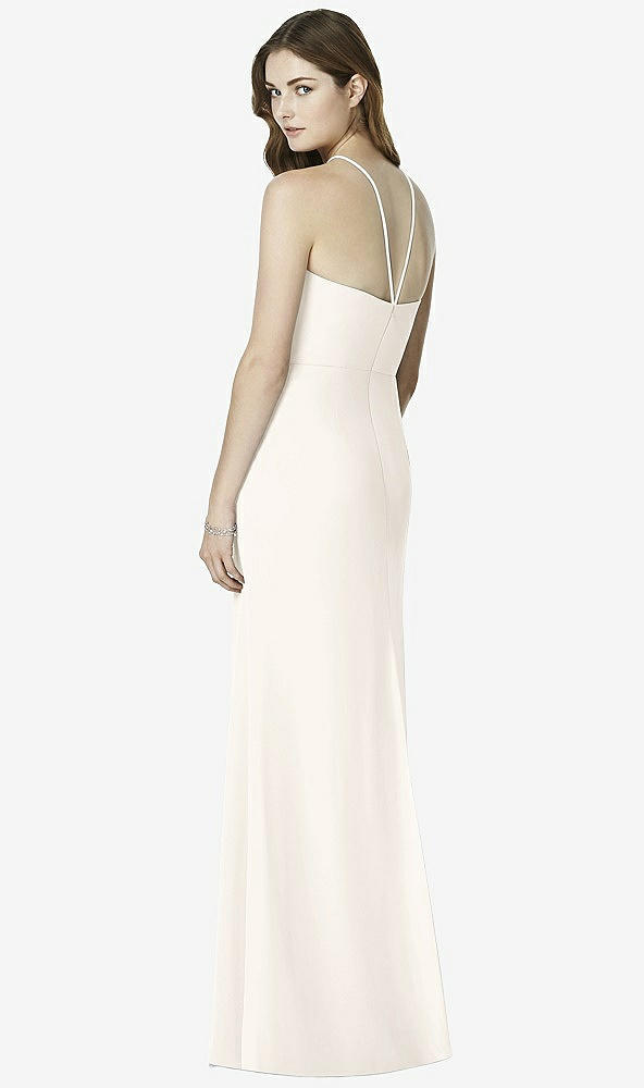 Back View - Ivory After Six Bridesmaid Dress 6762