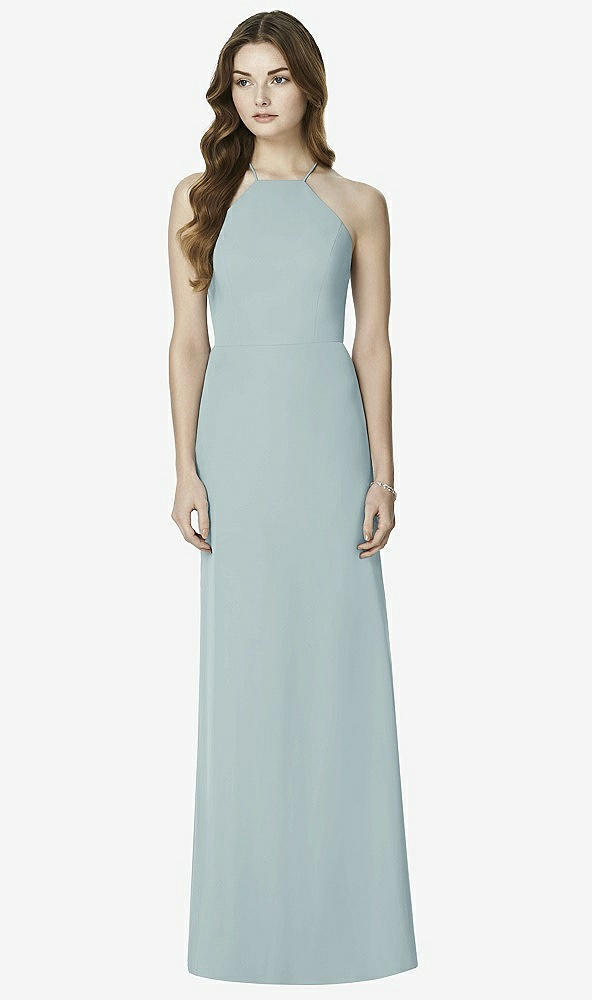 Front View - Morning Sky After Six Bridesmaid Dress 6762
