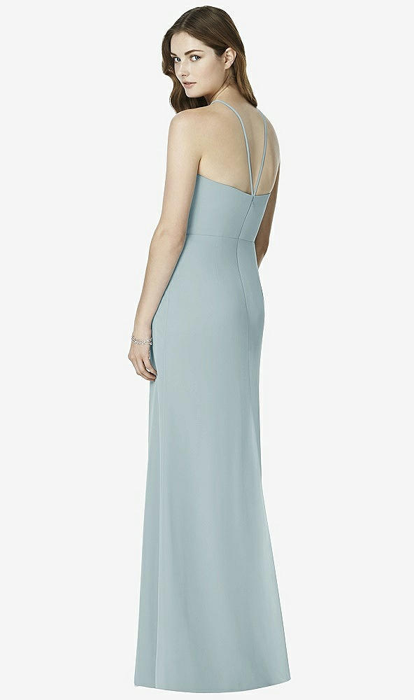Back View - Morning Sky After Six Bridesmaid Dress 6762