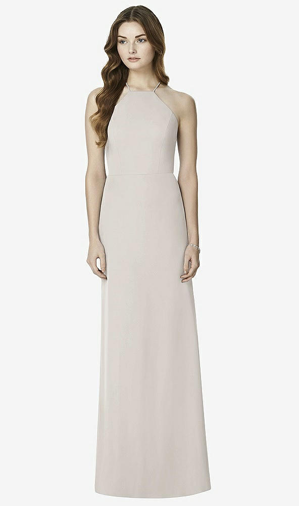 Front View - Oyster After Six Bridesmaid Dress 6762