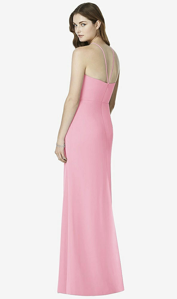 Back View - Peony Pink After Six Bridesmaid Dress 6762