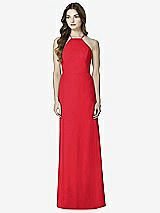 Front View Thumbnail - Parisian Red After Six Bridesmaid Dress 6762