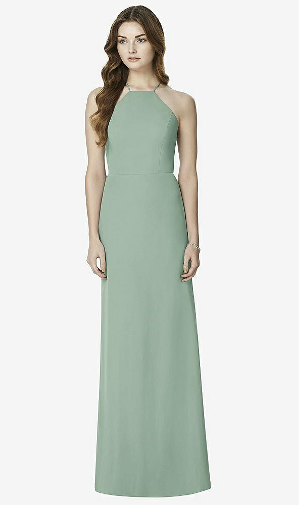 Front View - Seagrass After Six Bridesmaid Dress 6762