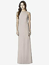 Front View Thumbnail - Taupe After Six Bridesmaid Dress 6762