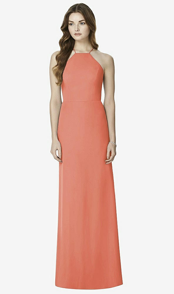Front View - Terracotta Copper After Six Bridesmaid Dress 6762