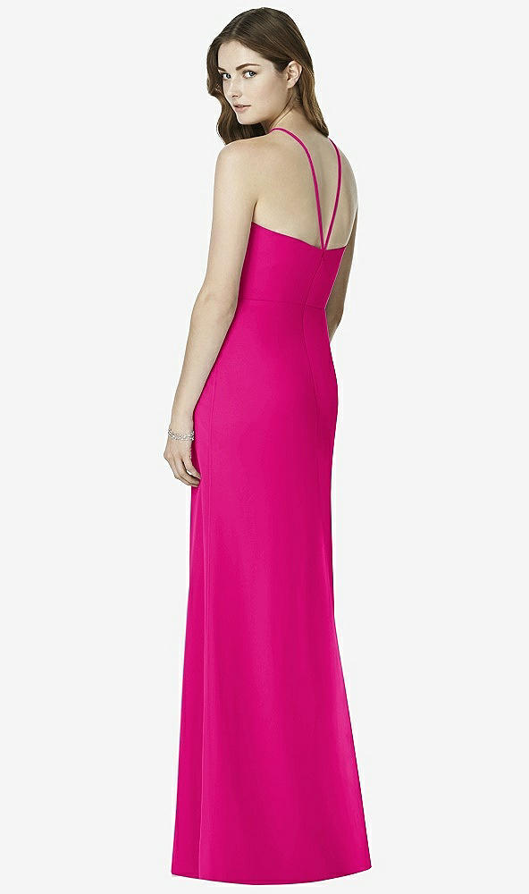 Back View - Think Pink After Six Bridesmaid Dress 6762