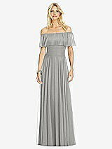 Front View Thumbnail - Chelsea Gray After Six Bridesmaid Dress 6763