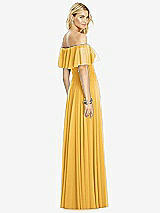 Rear View Thumbnail - NYC Yellow After Six Bridesmaid Dress 6763