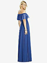 Rear View Thumbnail - Classic Blue After Six Bridesmaid Dress 6763
