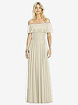 Front View Thumbnail - Champagne After Six Bridesmaid Dress 6763