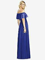 Rear View Thumbnail - Cobalt Blue After Six Bridesmaid Dress 6763