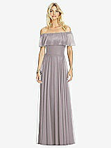 Front View Thumbnail - Cashmere Gray After Six Bridesmaid Dress 6763