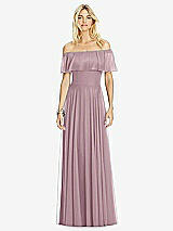 Front View Thumbnail - Dusty Rose After Six Bridesmaid Dress 6763
