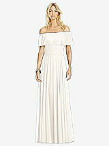 Front View Thumbnail - Ivory After Six Bridesmaid Dress 6763