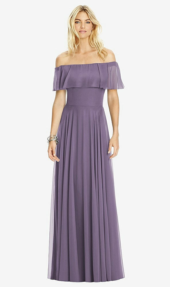 Front View - Lavender After Six Bridesmaid Dress 6763