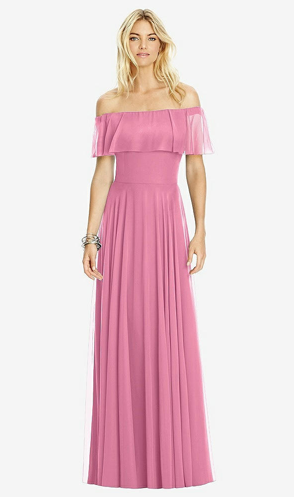 Front View - Orchid Pink After Six Bridesmaid Dress 6763