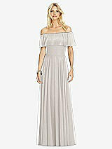 Front View Thumbnail - Oyster After Six Bridesmaid Dress 6763