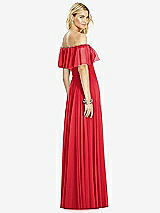 Rear View Thumbnail - Parisian Red After Six Bridesmaid Dress 6763