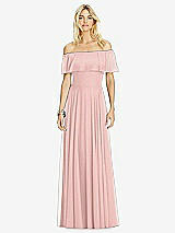 Front View Thumbnail - Rose - PANTONE Rose Quartz After Six Bridesmaid Dress 6763