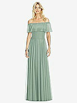 Front View Thumbnail - Seagrass After Six Bridesmaid Dress 6763