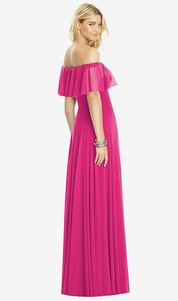 Back View - Think Pink After Six Bridesmaid Dress 6763